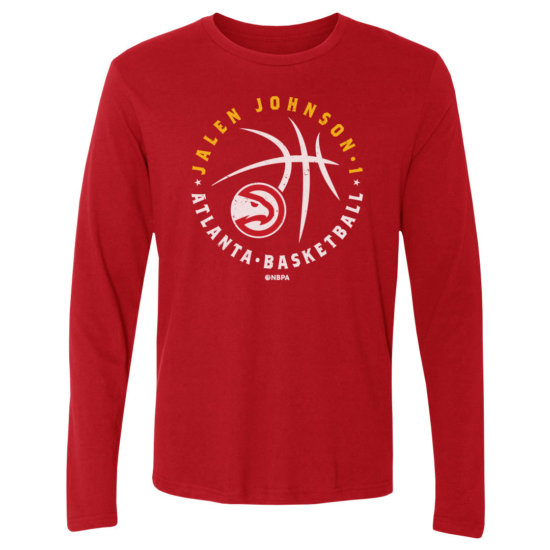Jalen Johnson Men's Long Sleeve T-Shirt | 500 LEVEL
