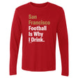 San Francisco Football Men's Long Sleeve T-Shirt | 500 LEVEL