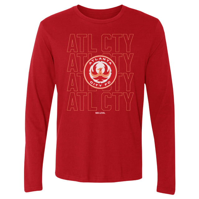 Atlanta City FC Men's Long Sleeve T-Shirt | 500 LEVEL
