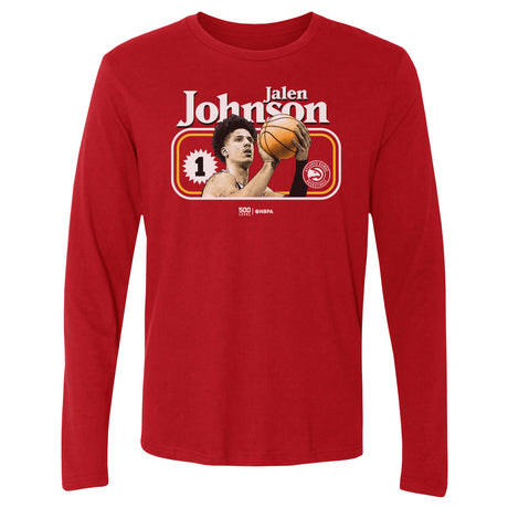 Jalen Johnson Men's Long Sleeve T-Shirt | 500 LEVEL