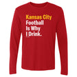 Kansas City Football Men's Long Sleeve T-Shirt | 500 LEVEL