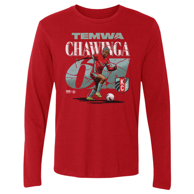 Temwa Chawinga Men's Long Sleeve T-Shirt | 500 LEVEL
