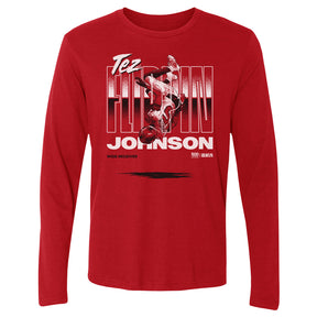 Tez Johnson Men's Long Sleeve T-Shirt | 500 LEVEL