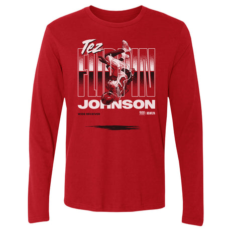 Tez Johnson Men's Long Sleeve T-Shirt | 500 LEVEL