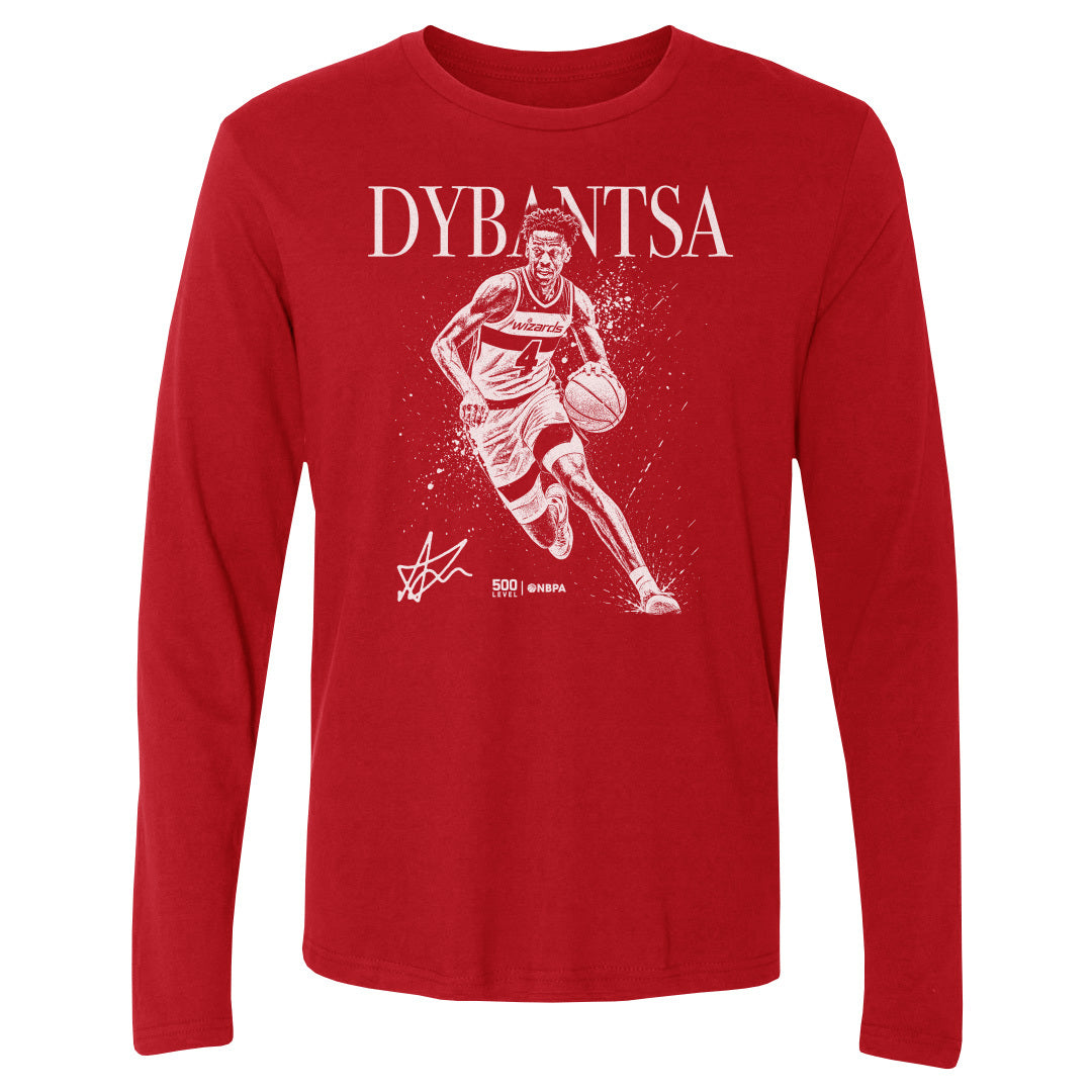 AJ Dybantsa Men's Long Sleeve T-Shirt | 500 LEVEL
