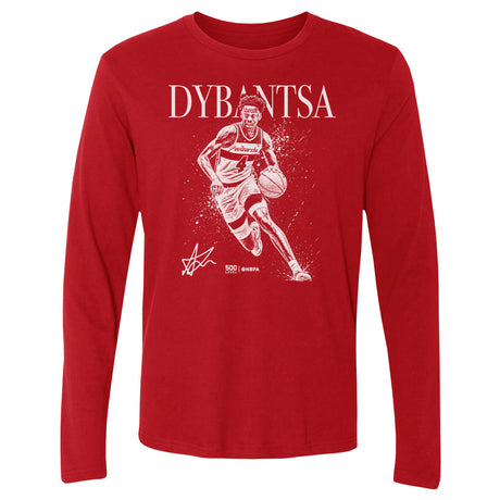 AJ Dybantsa Men's Long Sleeve T-Shirt | 500 LEVEL