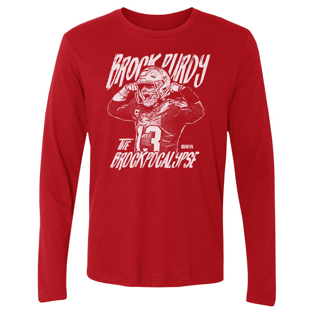 Brock Purdy Men's Long Sleeve T-Shirt | 500 LEVEL
