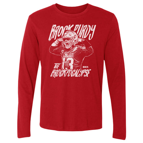 Brock Purdy Men's Long Sleeve T-Shirt | 500 LEVEL