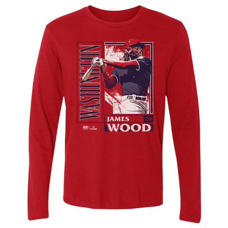 James Wood Men's Long Sleeve T-Shirt | 500 LEVEL