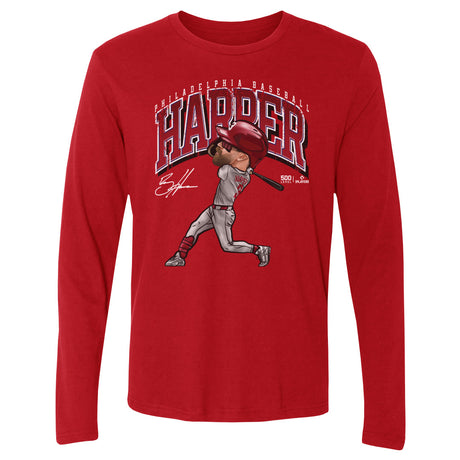 Bryce Harper Men's Long Sleeve T-Shirt | 500 LEVEL