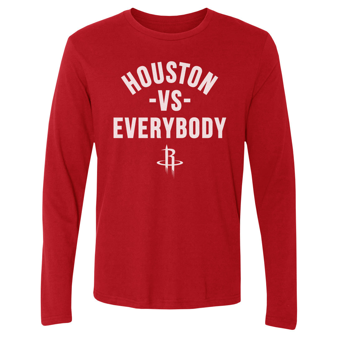 Houston Rockets Men's Long Sleeve T-Shirt | 500 LEVEL