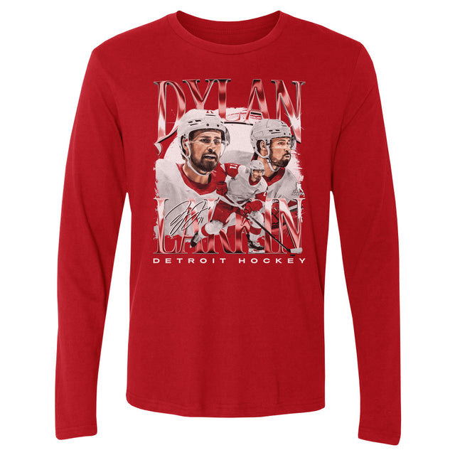 Dylan Larkin Men's Long Sleeve T-Shirt | 500 LEVEL