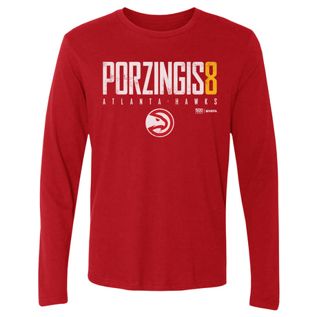 Kristaps Porzingis Men's Long Sleeve T-Shirt | 500 LEVEL