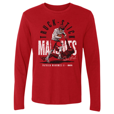 Patrick Mahomes Men's Long Sleeve T-Shirt | 500 LEVEL