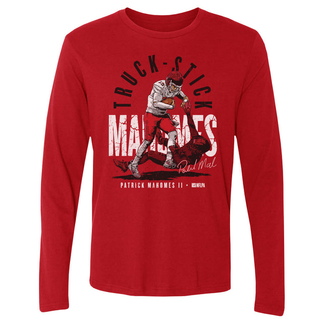 Patrick Mahomes Men's Long Sleeve T-Shirt | 500 LEVEL