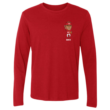 Christian McCaffrey Men's Long Sleeve T-Shirt | 500 LEVEL