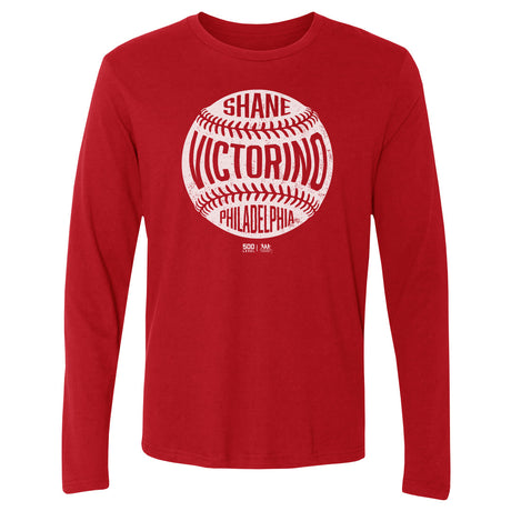 Shane Victorino Men's Long Sleeve T-Shirt | 500 LEVEL