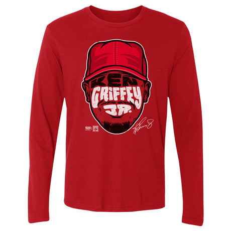 Ken Griffey Jr. Men's Long Sleeve T-Shirt | 500 LEVEL
