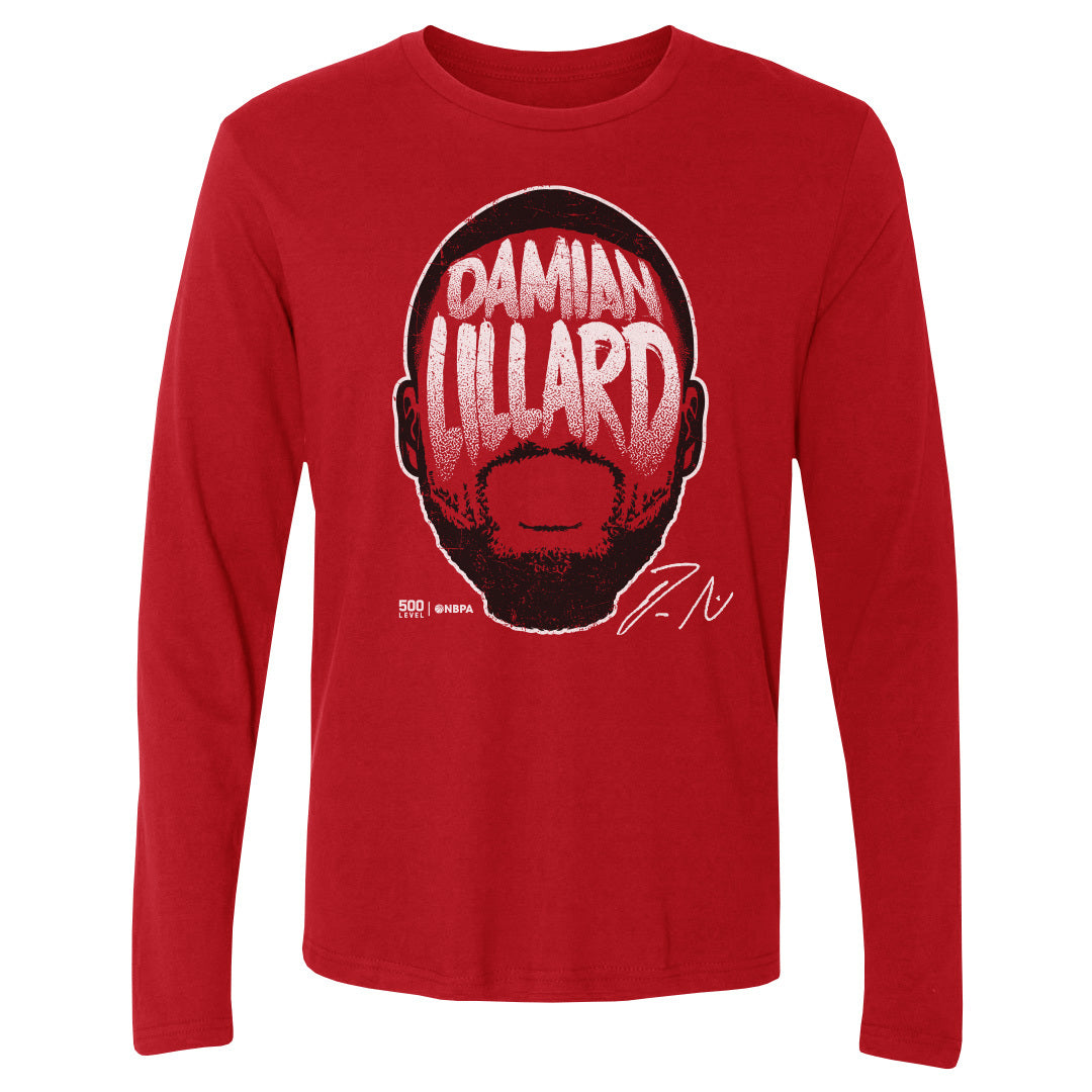 Damian Lillard Men's Long Sleeve T-Shirt | 500 LEVEL