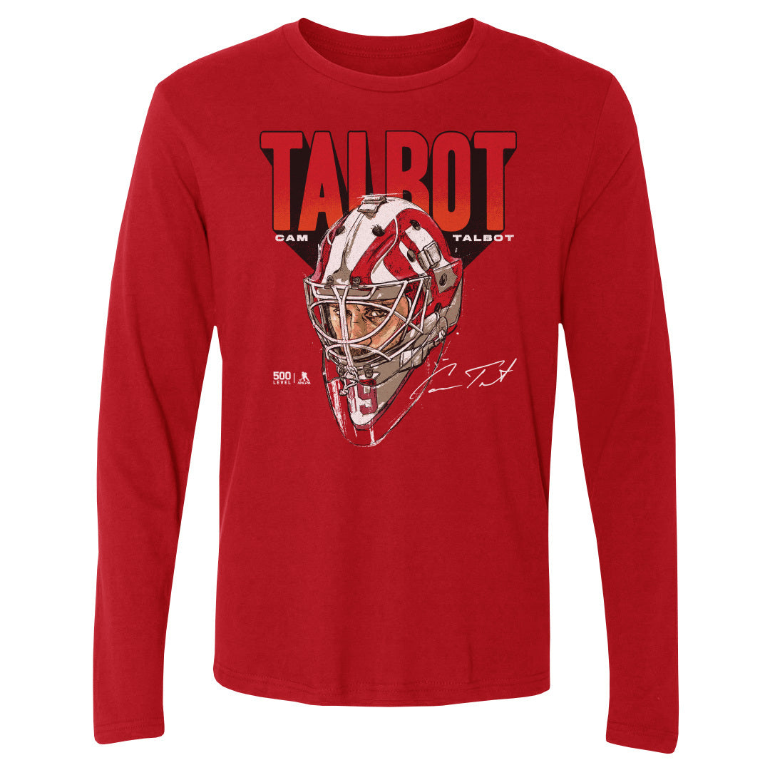 Cam Talbot Men's Long Sleeve T-Shirt | 500 LEVEL