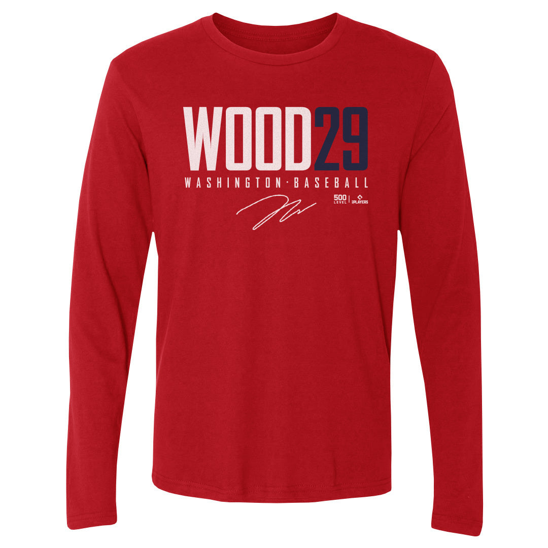 James Wood Men's Long Sleeve T-Shirt | 500 LEVEL