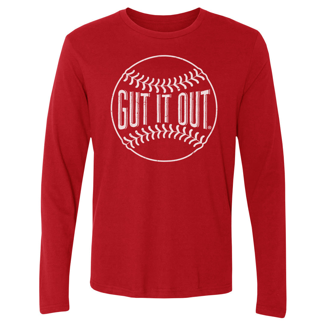 Gut It Out Foundation Men's Long Sleeve T-Shirt | 500 LEVEL