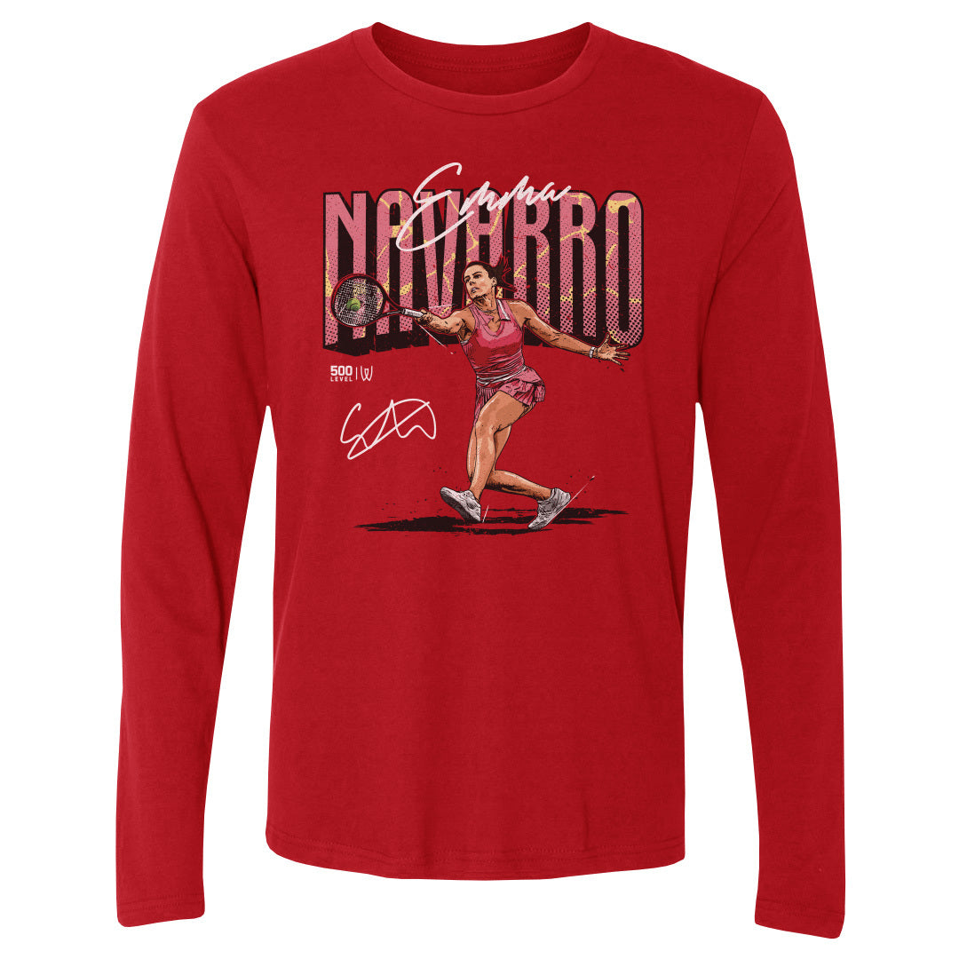 Emma Navarro Men's Long Sleeve T-Shirt | 500 LEVEL