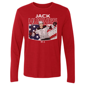 Jack Hughes Men's Long Sleeve T-Shirt | 500 LEVEL