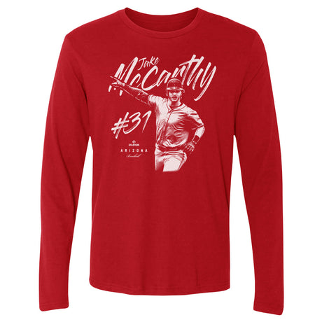 Jake McCarthy Men's Long Sleeve T-Shirt | 500 LEVEL