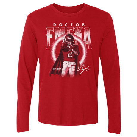 Emeka Egbuka Men's Long Sleeve T-Shirt | 500 LEVEL