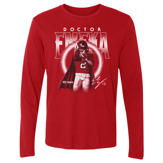 Emeka Egbuka Men's Long Sleeve T-Shirt | 500 LEVEL