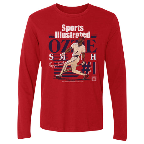 Ozzie Smith Men's Long Sleeve T-Shirt | 500 LEVEL