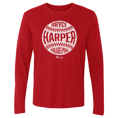 Bryce Harper Men's Long Sleeve T-Shirt | 500 LEVEL