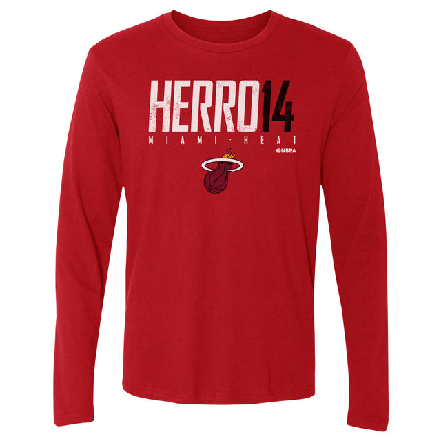 Tyler Herro Men's Long Sleeve T-Shirt | 500 LEVEL