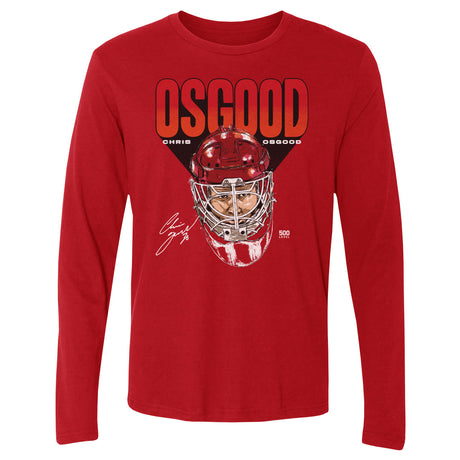 Chris Osgood Men's Long Sleeve T-Shirt | 500 LEVEL