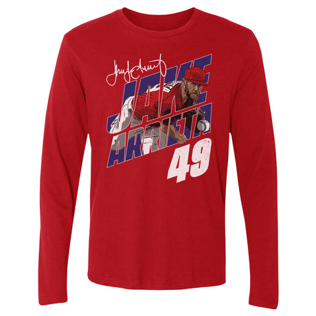 Jake Arrieta Men's Long Sleeve T-Shirt | 500 LEVEL
