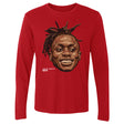 Xavier Worthy Men's Long Sleeve T-Shirt | 500 LEVEL