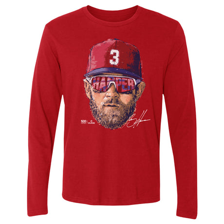 Bryce Harper Men's Long Sleeve T-Shirt | 500 LEVEL