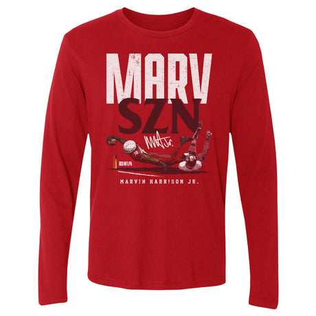 Marvin Harrison Jr. Men's Long Sleeve T-Shirt | 500 LEVEL