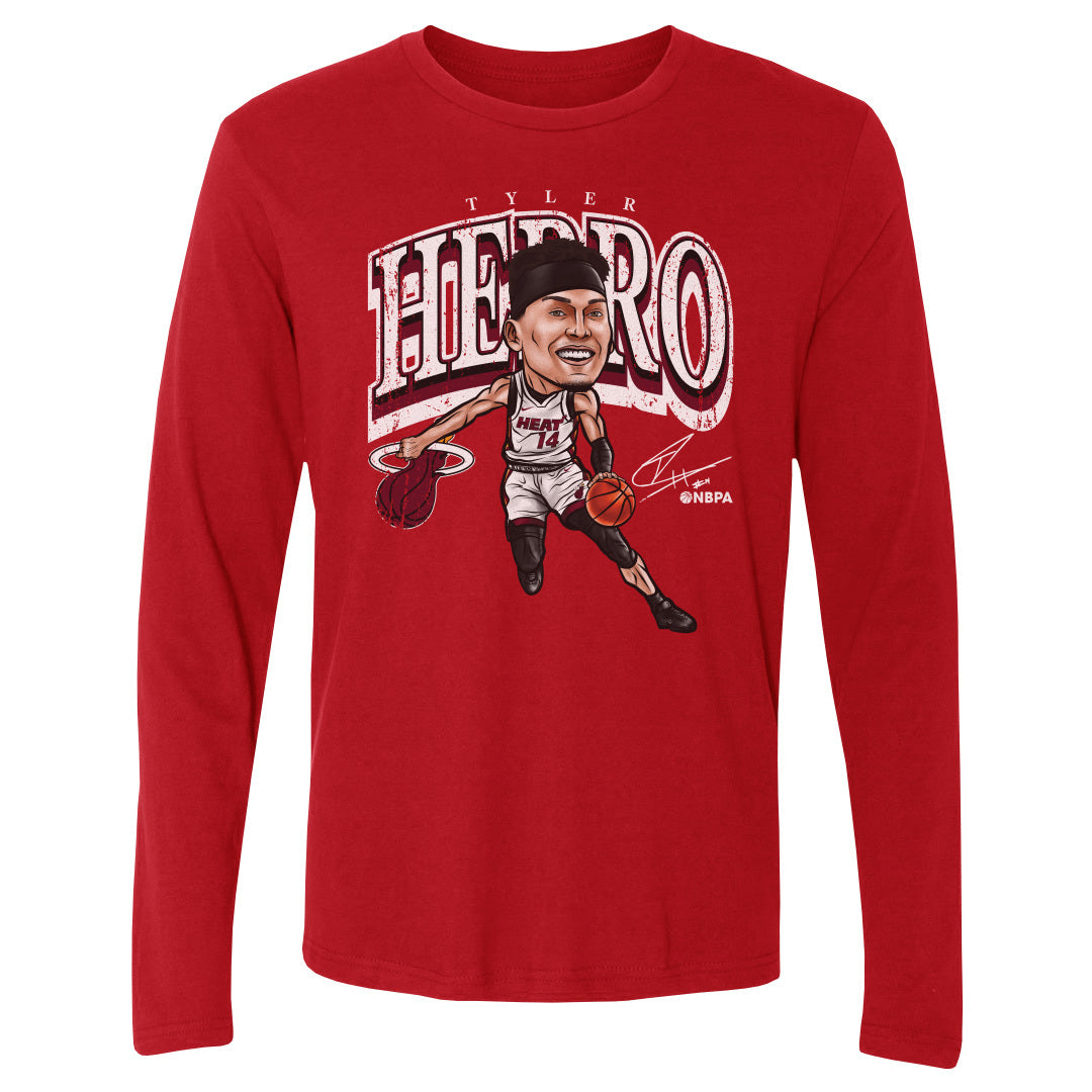 Tyler Herro Men's Long Sleeve T-Shirt | 500 LEVEL