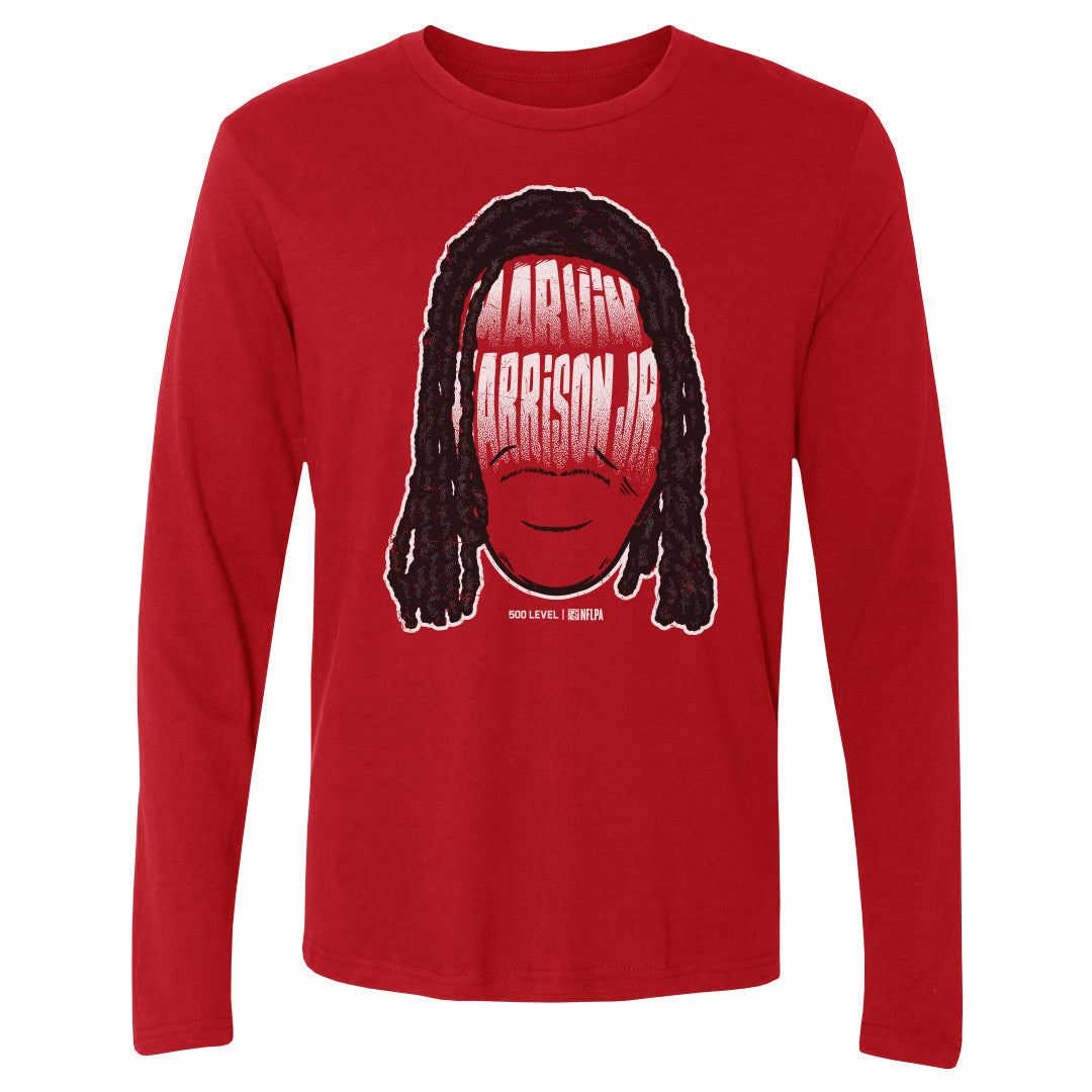 Marvin Harrison Jr. Men's Long Sleeve T-Shirt | 500 LEVEL