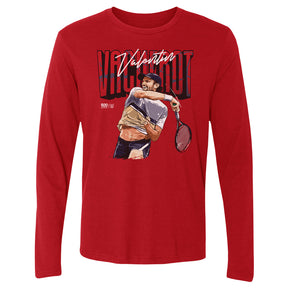 Valentin Vacherot Men's Long Sleeve T-Shirt | 500 LEVEL