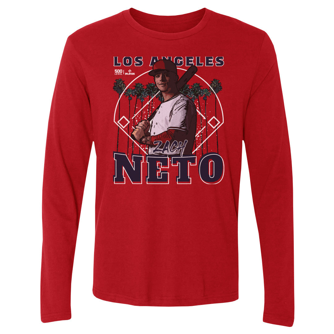 Zach Neto Men's Long Sleeve T-Shirt | 500 LEVEL