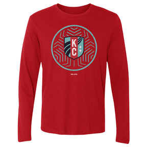 Kansas City Current Men's Long Sleeve T-Shirt | 500 LEVEL