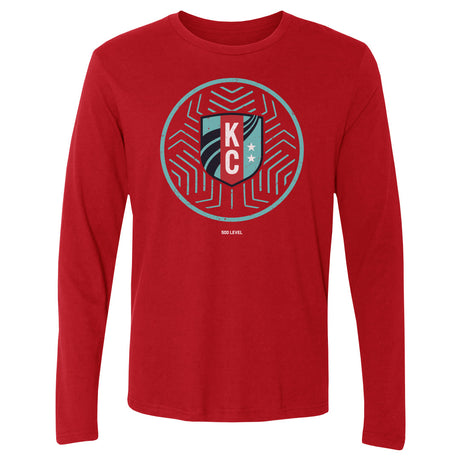 Kansas City Current Men's Long Sleeve T-Shirt | 500 LEVEL