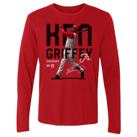 Ken Griffey Jr. Men's Long Sleeve T-Shirt | 500 LEVEL
