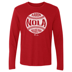 Aaron Nola Men's Long Sleeve T-Shirt | 500 LEVEL