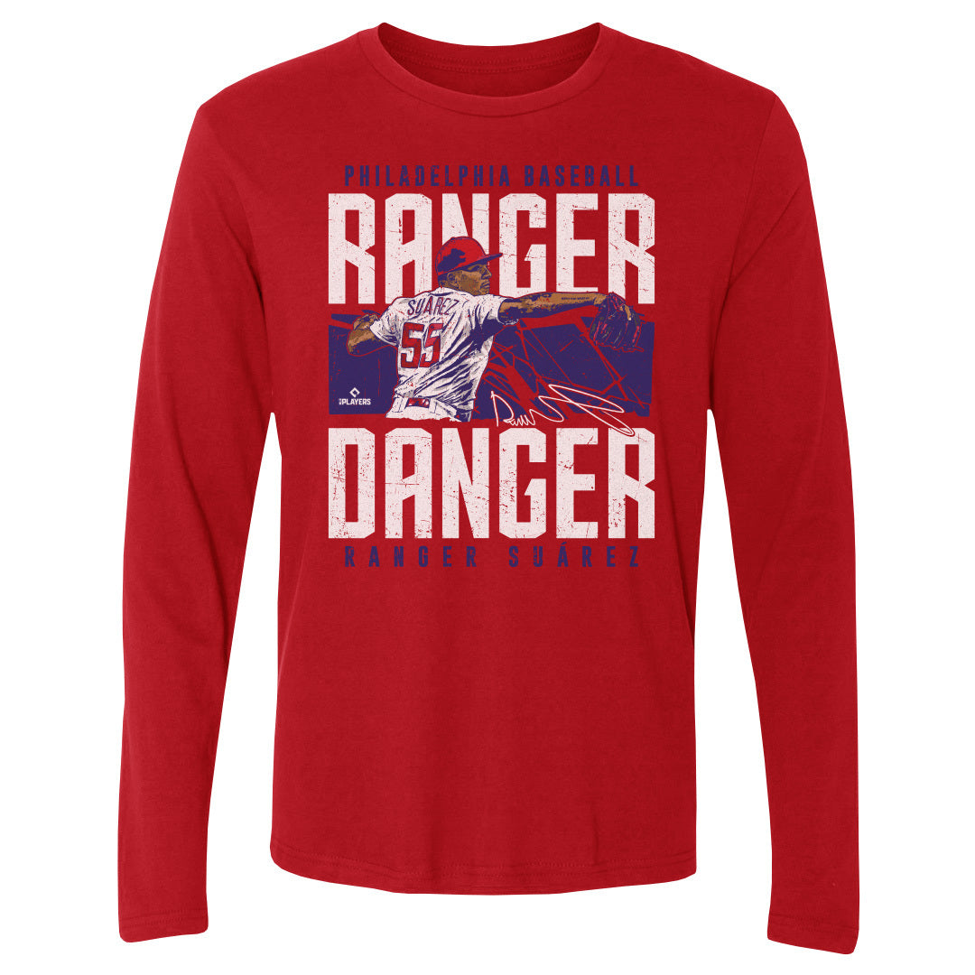 Ranger Suarez Men's Long Sleeve T-Shirt | 500 LEVEL