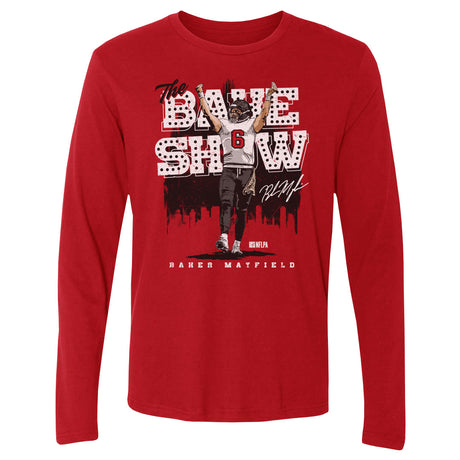 Baker Mayfield Men's Long Sleeve T-Shirt | 500 LEVEL