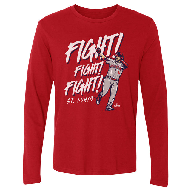 Alec Burleson Men's Long Sleeve T-Shirt | 500 LEVEL